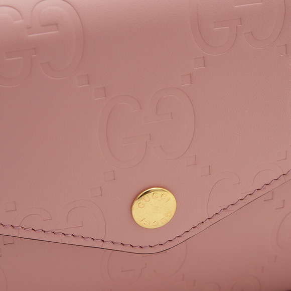 Gucci Leather Pink GG Bag Shoulder Super - Picture 3 of 6